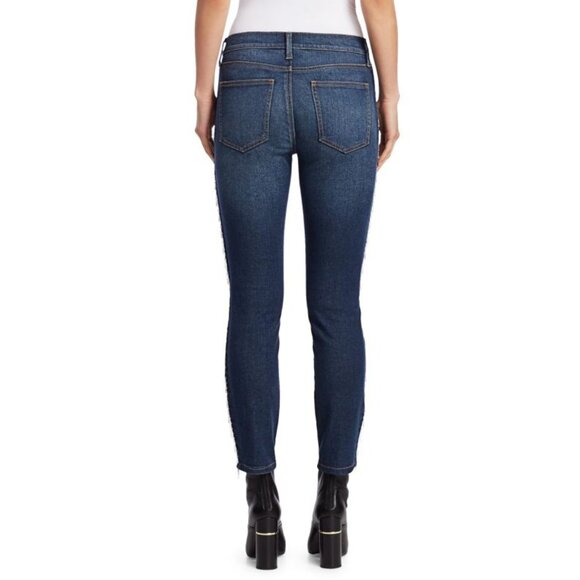 Current Elliott The Chained Stiletto Crop Jeans Size 30 - Picture 4 of 12